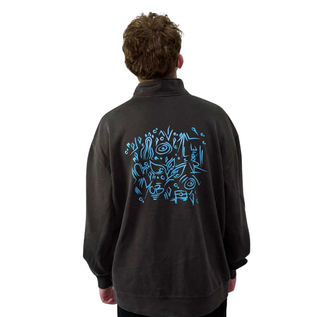 Next Gen Half Zip - Faded Black