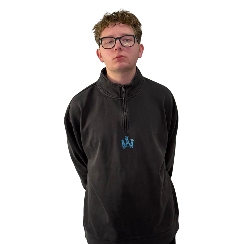 Next Gen Half Zip - Faded Black