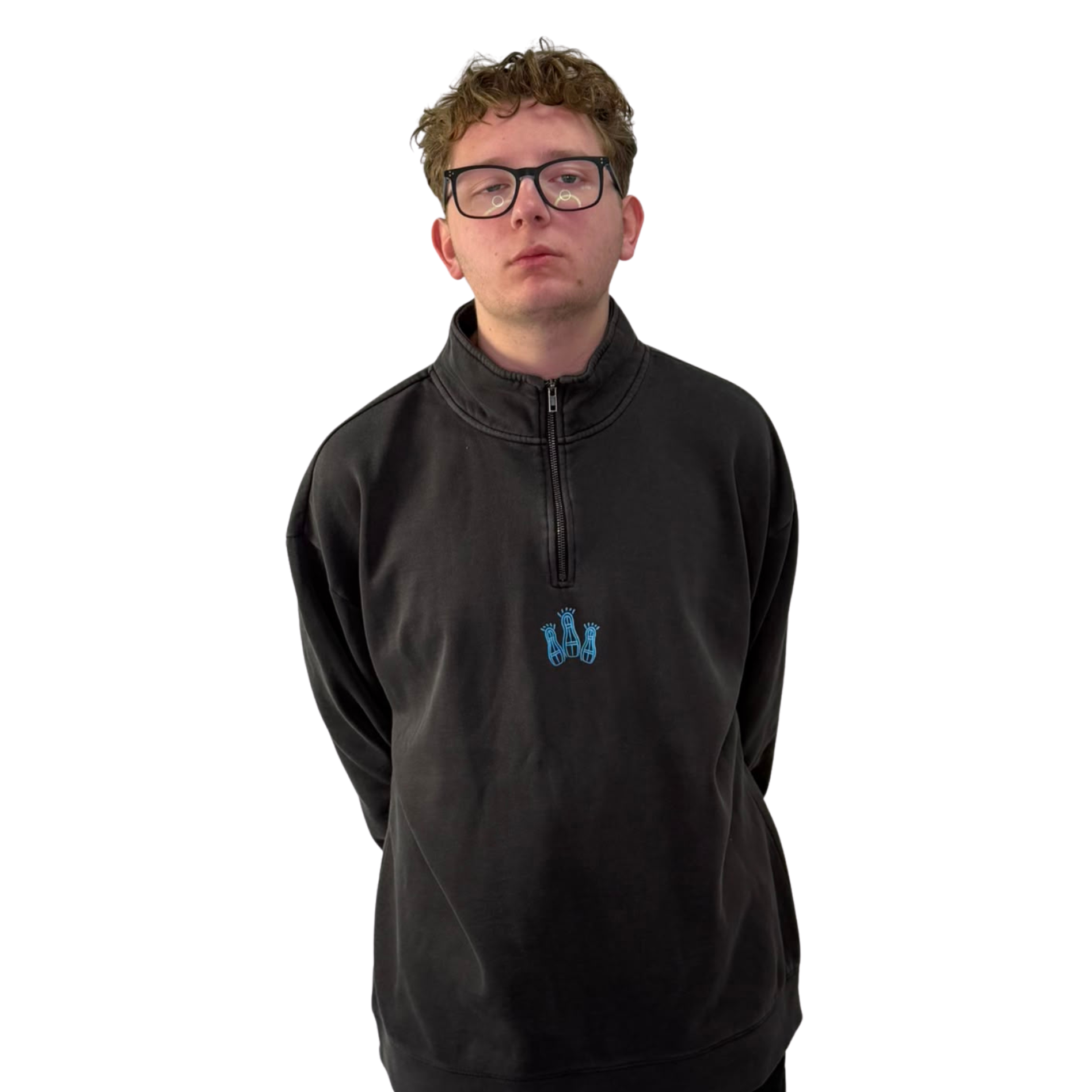 Next Gen Half Zip - Faded Black