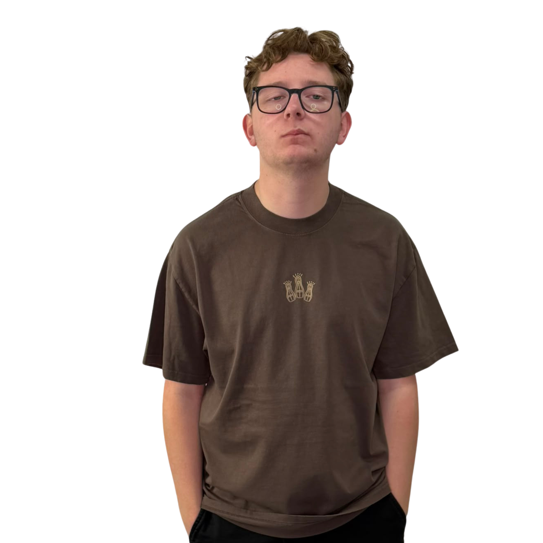 LYC Puff Tee - Faded Brown