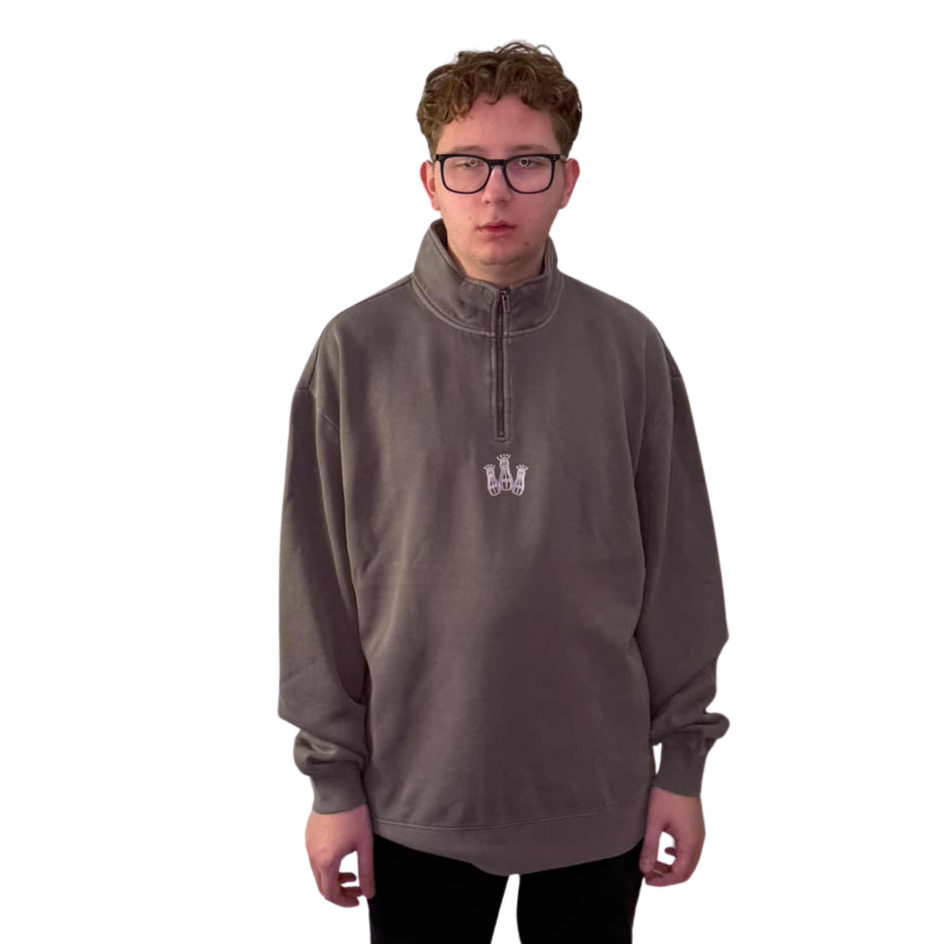 Next Gen Half Zip - Faded Grey