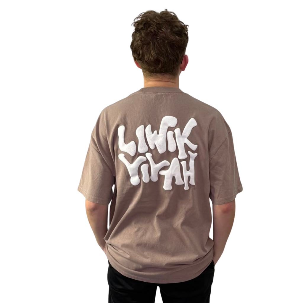 LYC Puff Tee - Faded Mushroom