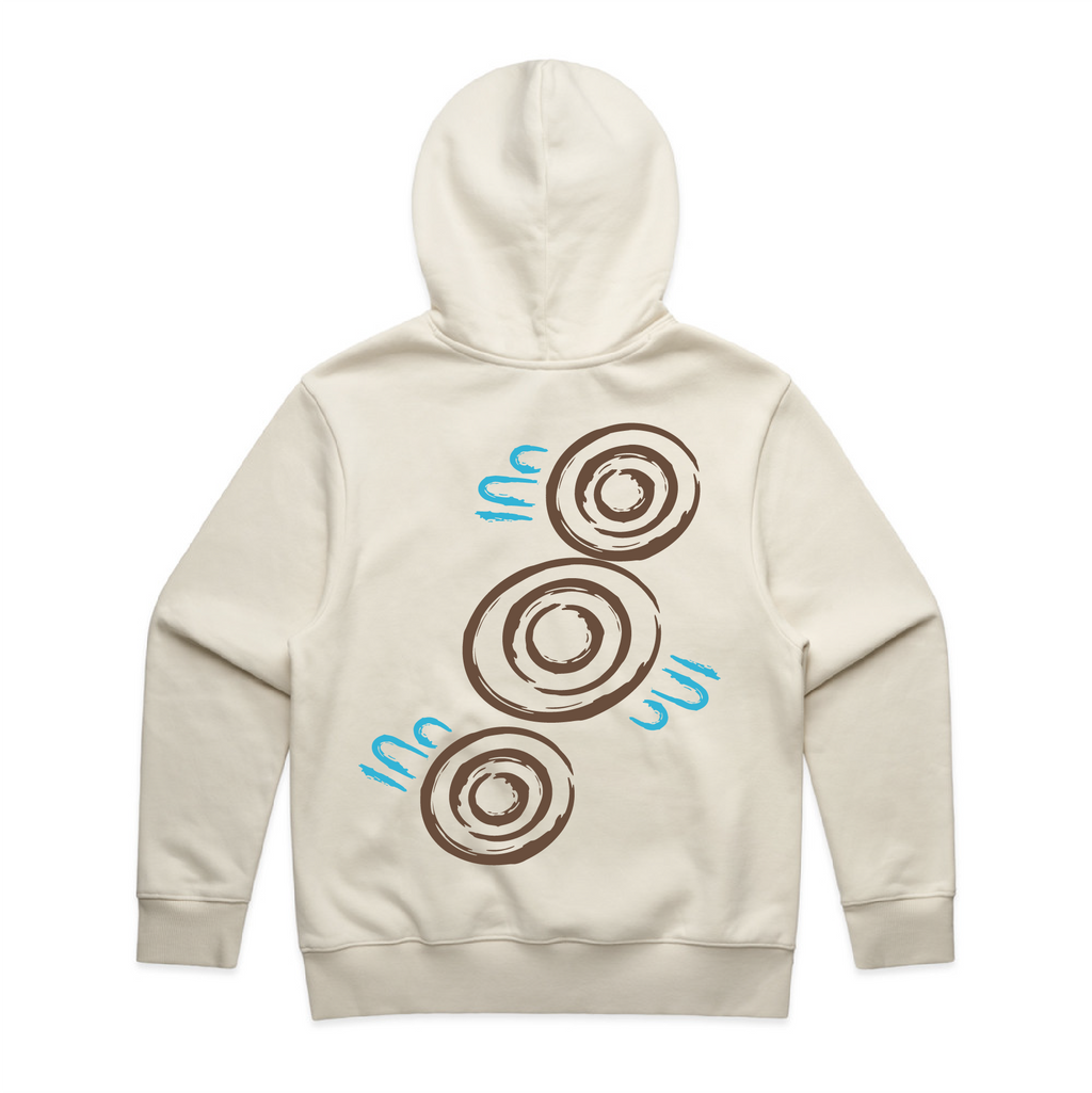 Wa-Nganjin Hoodie - Ecru