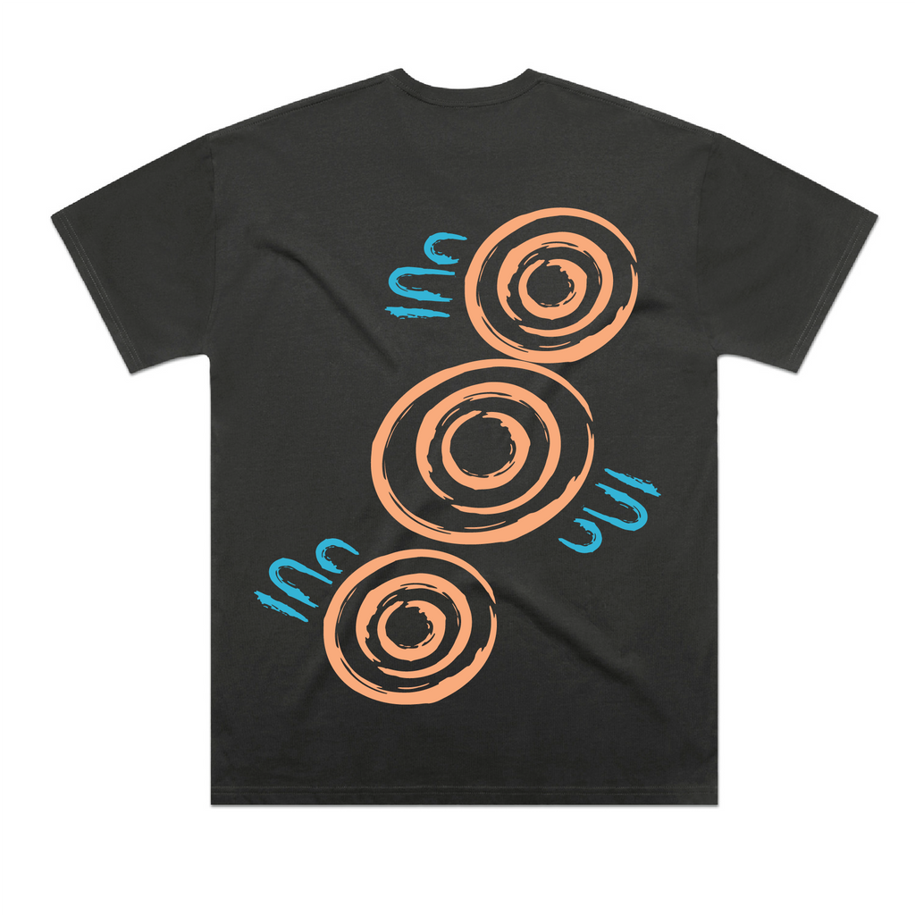 Wa-Nganjin Tee - Coal