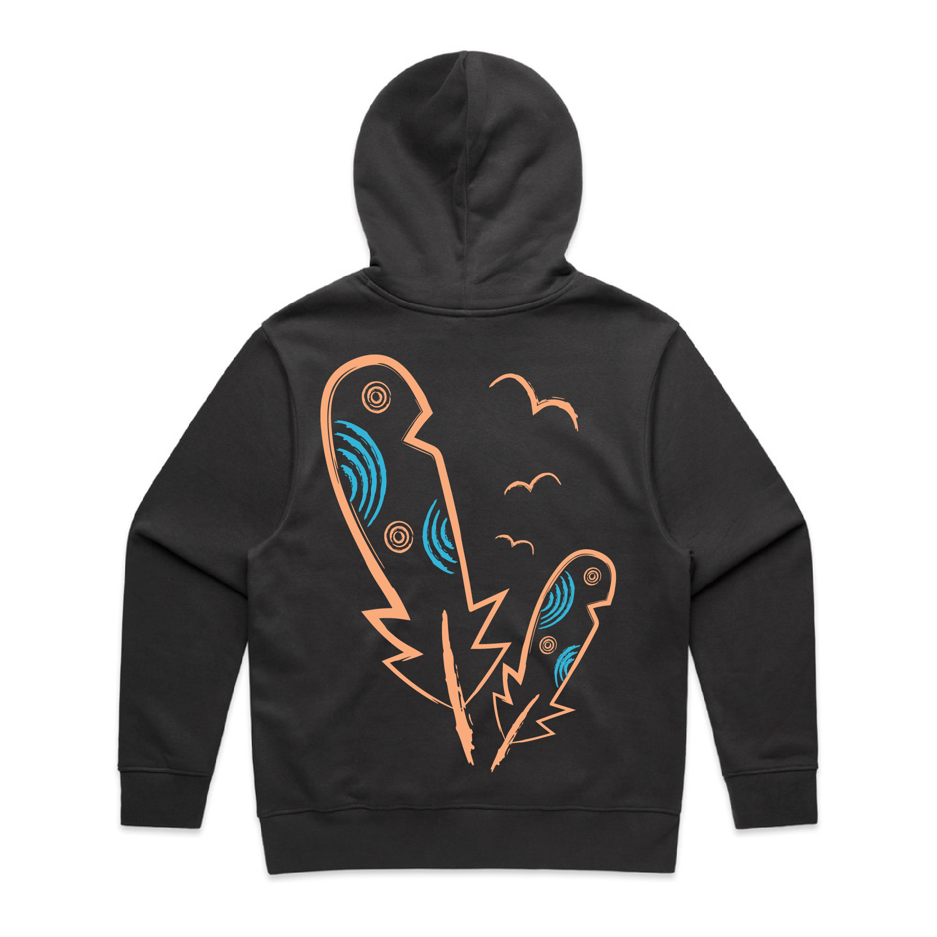 Waa Hoodie - Coal