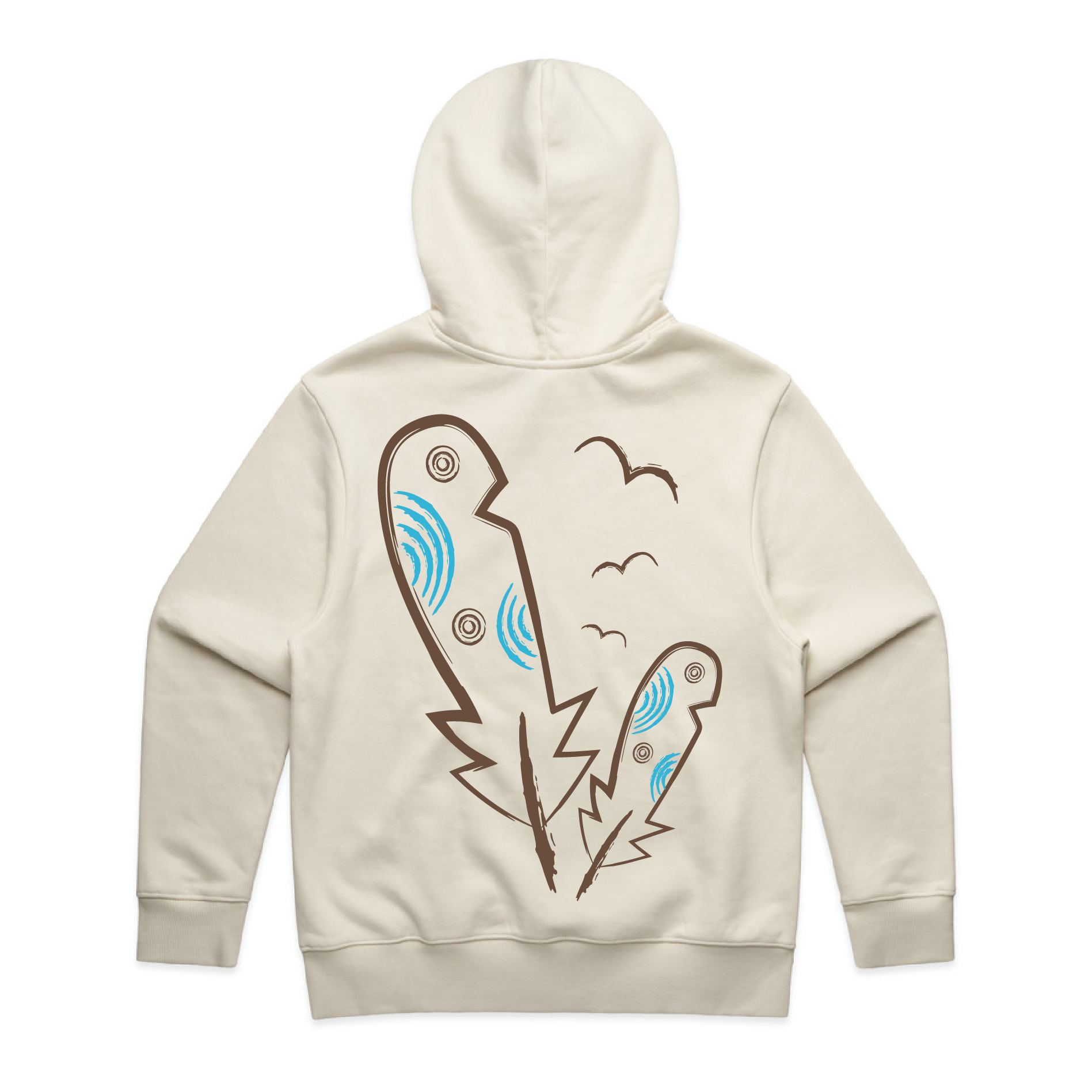 Waa Hoodie - Ecru
